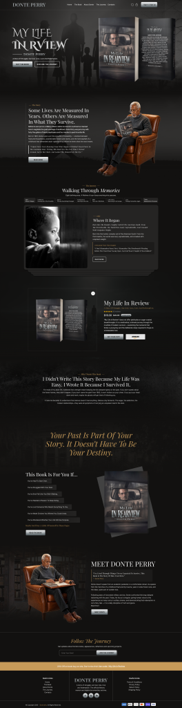 Donte Perry – Basic Website